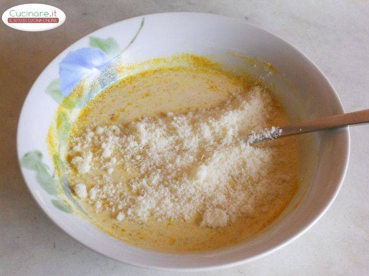 Lasagne dorate con Broccolo romanesco e Curcuma preparazione 8